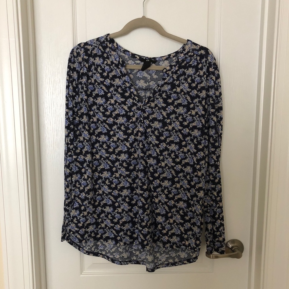 Floral Long-sleeve